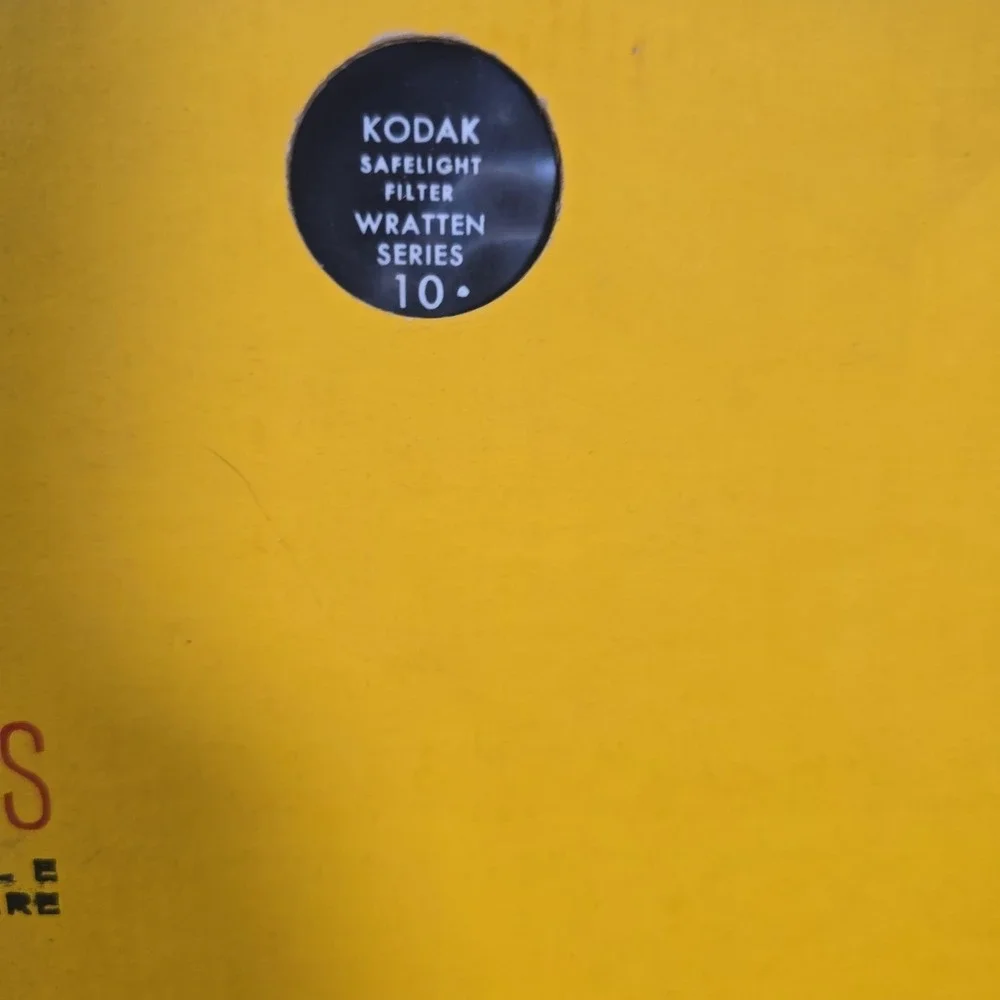 Kodak 10x12 Inch Wratten Series 10 &OC Safelight Filter in Original Box SET of 5